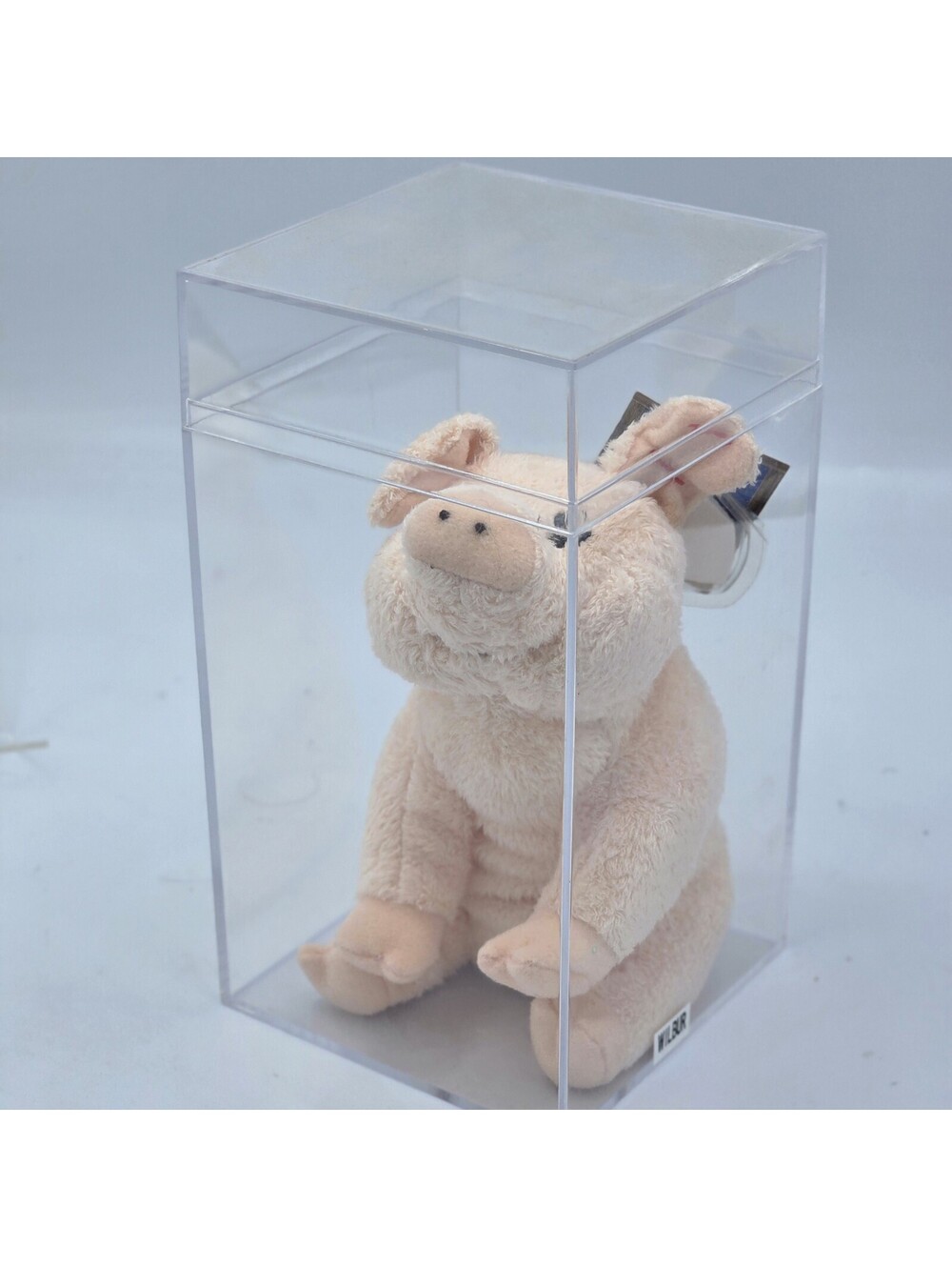 Ty Charlotte's Web Wilbur Pig Plush NWT w/ Tag Protector & Protective Case